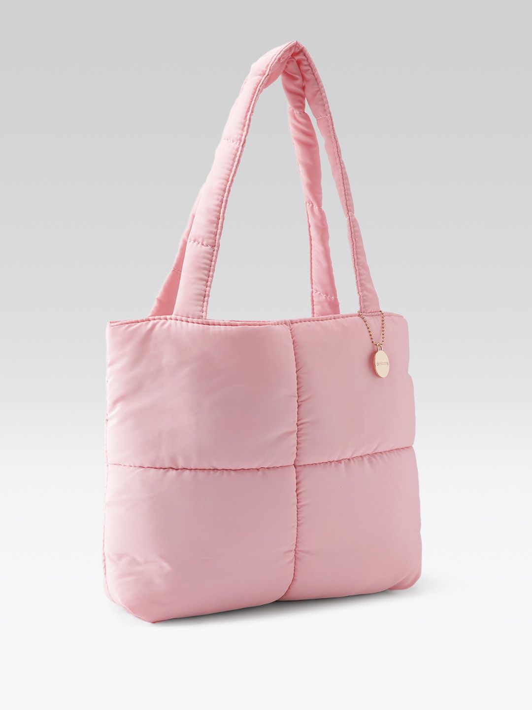 DressBerry Structured Quilted Shoulder Bag