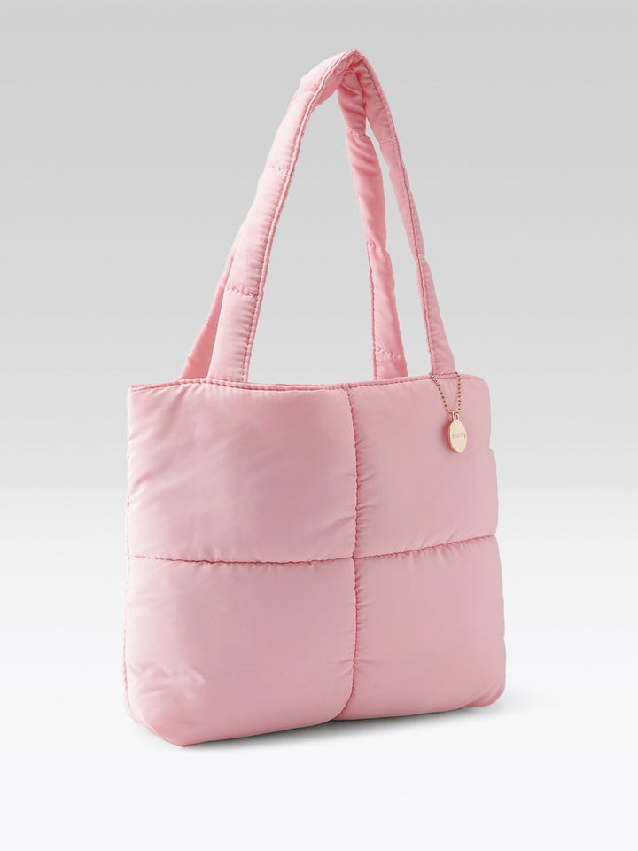 DressBerry Structured Quilted Shoulder Bag