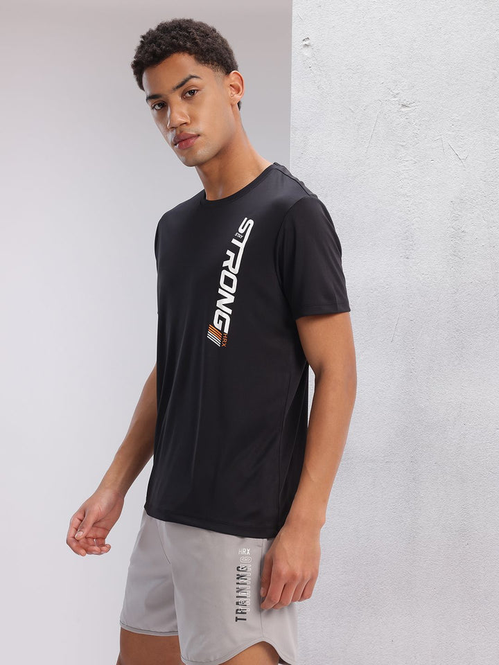HRX by Hrithik Roshan Printed Rapid-Dry Training T-shirt