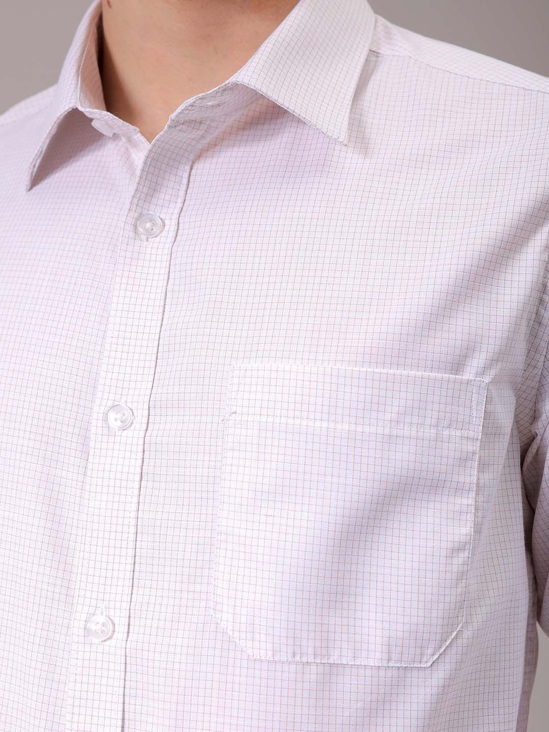 The Indian Garage Co. X Luxe Men Spread Collar Solid Slim Fit Formal Shirt