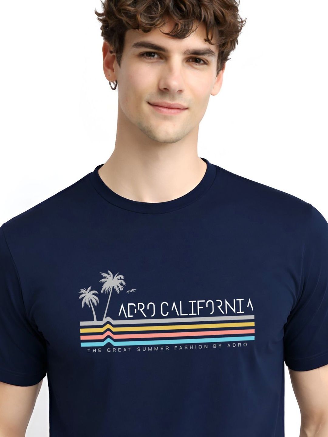 ADRO Men Printed T-shirt