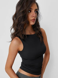 DressBerry Fitted Crop Top