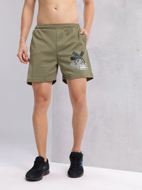 HRX by Hrithik Roshan Men Printed Running Shorts