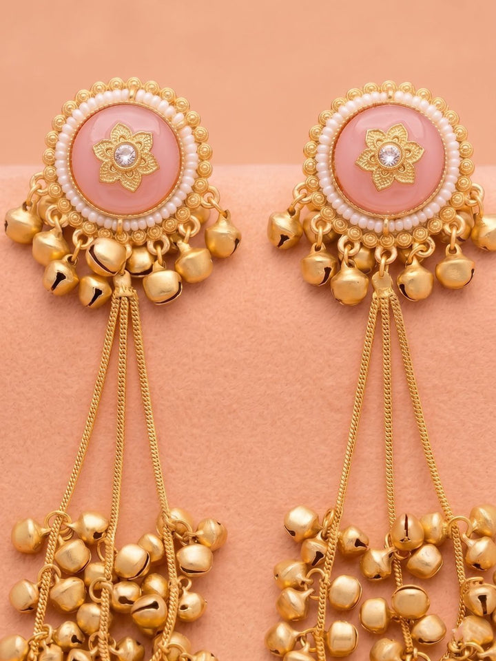 PANASH Circular Drop Earrings