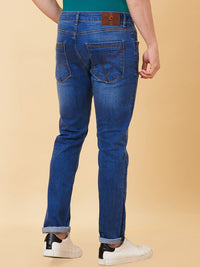 Being Human Men Slim Fit Mid Rise Clean Look Light Fade Jeans