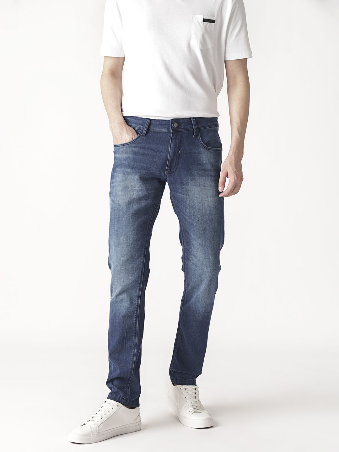 RARE RABBIT Men Toucil Slim Fit Jeans
