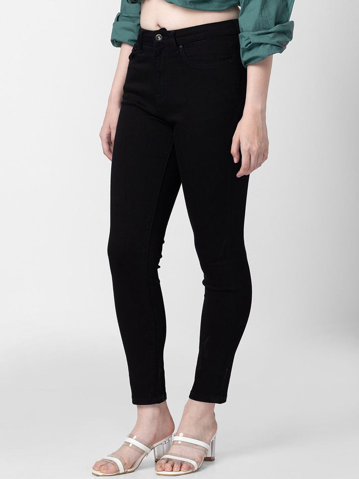 SPYKAR Women Skinny Fit High-Rise Cotton Jeans