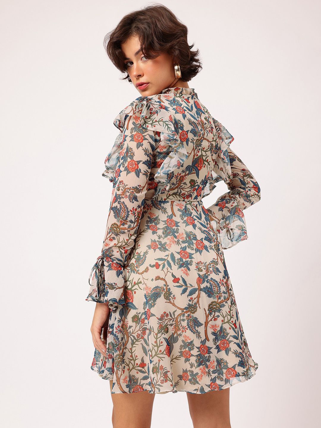 DressBerry Softgirl Floral Euphoria Fit 'N' Flow Dress