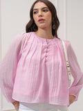 Chic oleh Tokyo Talkies Women Puff Sleves Liputed atas