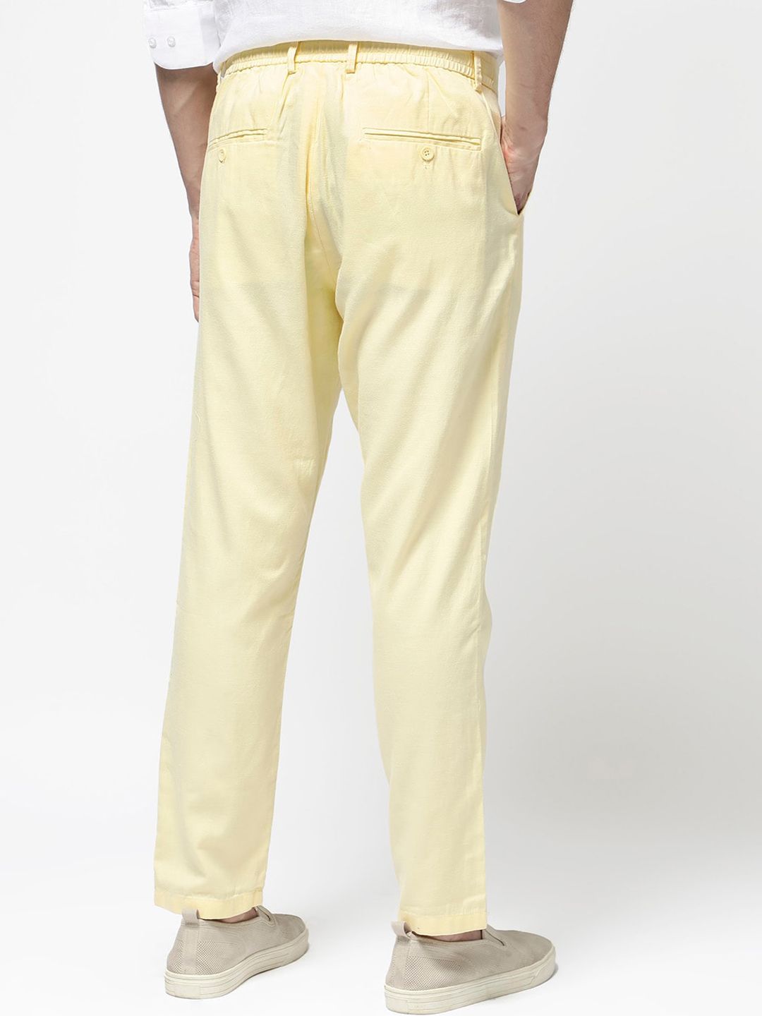 RARE RABBIT Men Reric Mid Rise Regular Fit Trouser