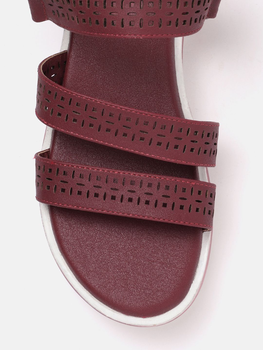 DressBerry Comfort Sandals with Laser Cuts