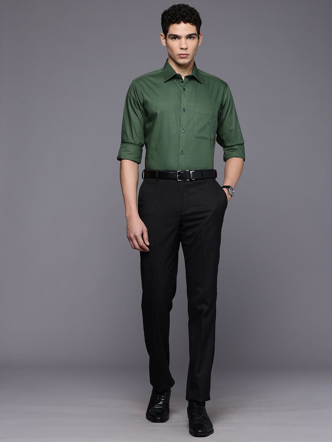 Raymond Slim Fit Pure Cotton Formal Shirt