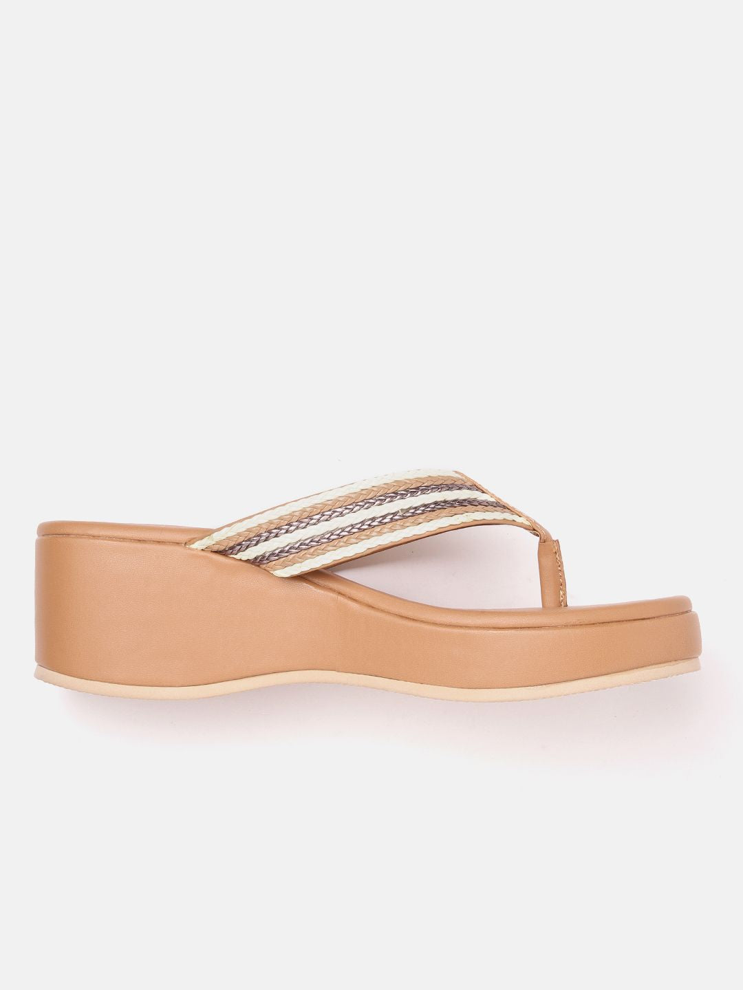Anouk Braided Detail Handcrafted Ethnic Wedges