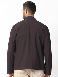 RARE RABBIT Men Rion Tailored Fit Mock Collar Jacket