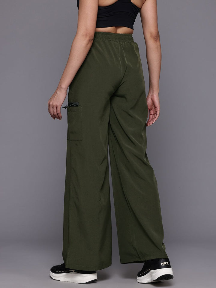 HRX by Hrithik Roshan Women Flared Lifestyle Track Pants