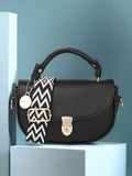 DressBerry Textured Structured Handheld Bag