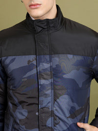 HIGHLANDER Camouflage Printed Puffer Jacket