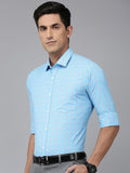 Park Avenue Slim Fit Checked Formal Shirt