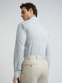 Park Avenue Slim Fit Pure Cotton Checked Formal Shirt