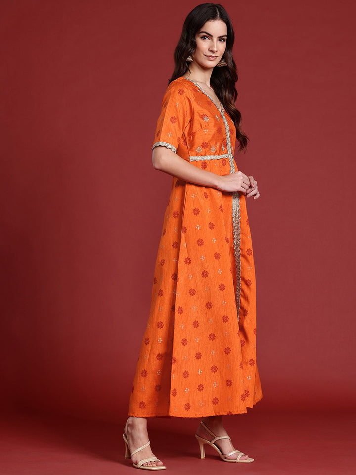 all about you Zari Detail A-line Maxi Dress