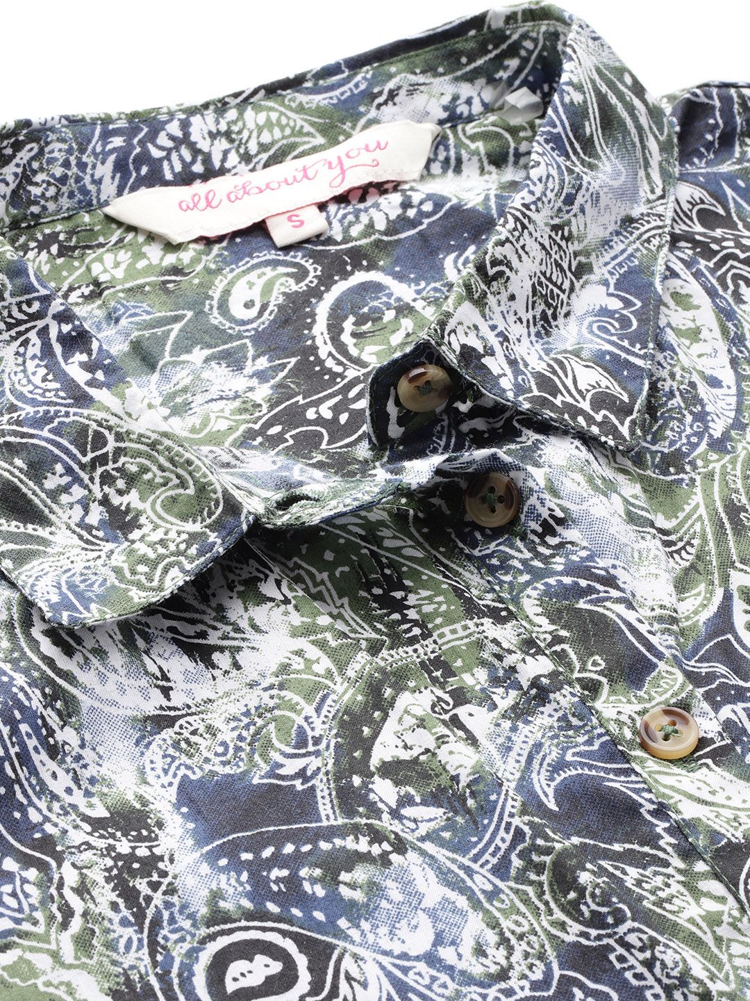 all about you Paisley Print Casual Shirt