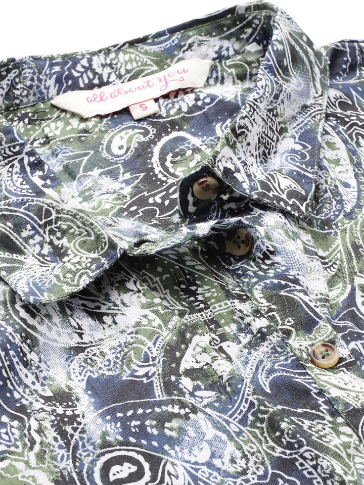 all about you Paisley Print Casual Shirt