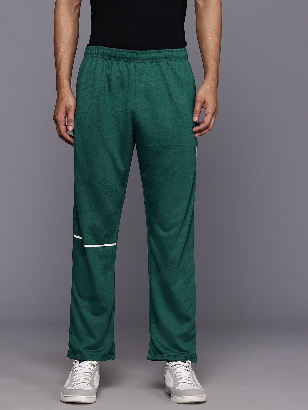 HRX by Hrithik Roshan Men Regular-Fit Brand-Logo Print Track Pant