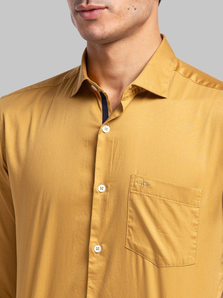 Park Avenue Slim Fit Opaque Casual Cotton Shirt