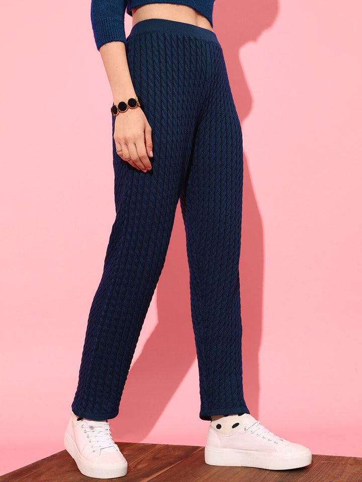 STREET 9 Women Slim Fit Pleated Trousers
