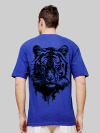 ADRO Men Graphic Printed Drop-Shoulder Sleeve Cotton Oversized T-shirt