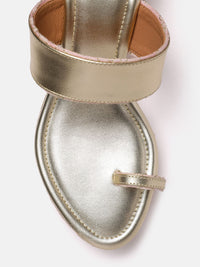 House of Pataudi Ethnic Wedge Heels