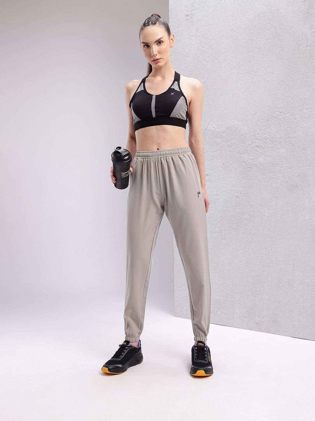 HRX by Hrithik Roshan Women Brand Logo Running Joggers