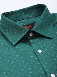 Raymond Pure Cotton Slim Fit Opaque Printed Formal Shirt