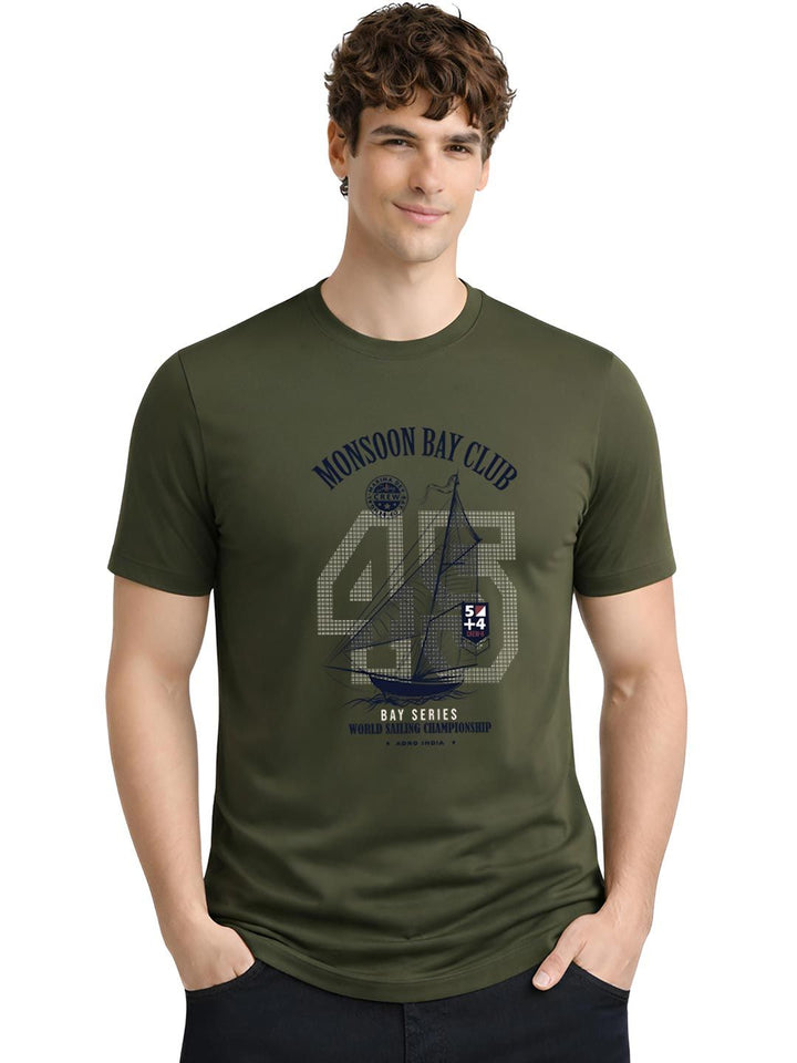 ADRO Men Printed T-shirt