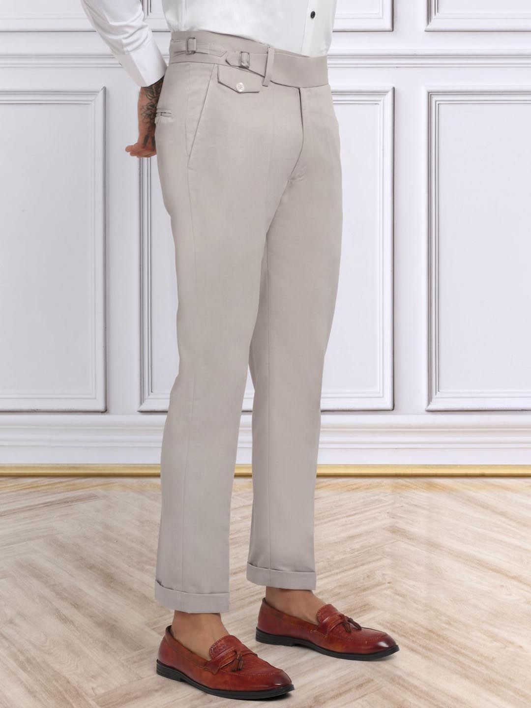 KLOTTHE Men Italian Gurkha Pants