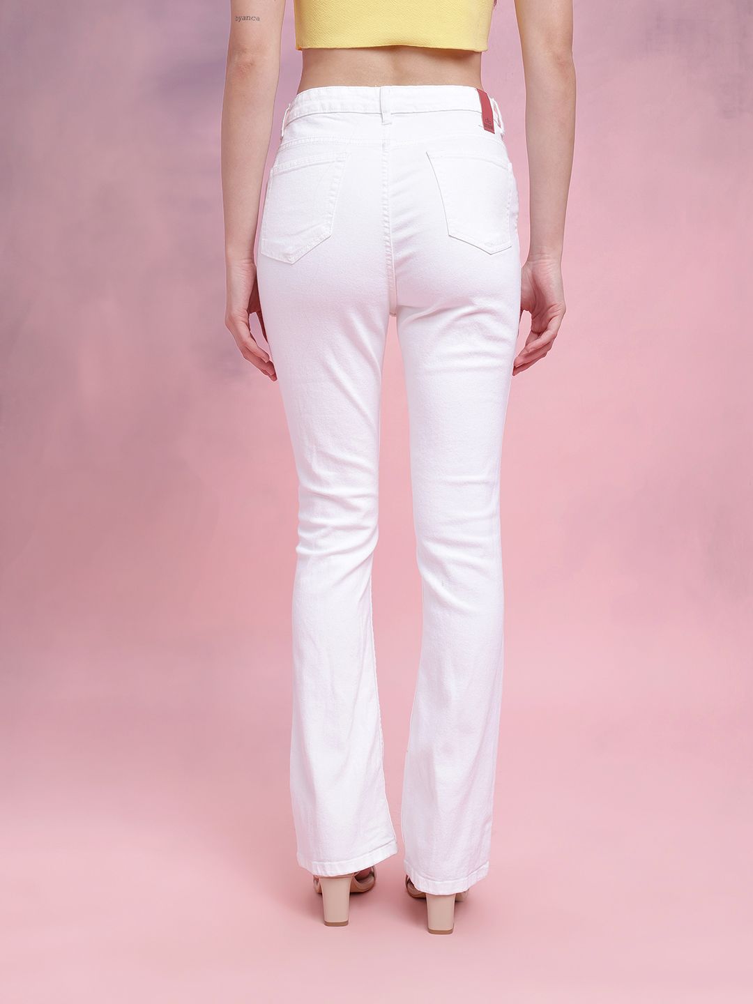 DressBerry Women Bootcut Mid-Rise Stretchable Jeans