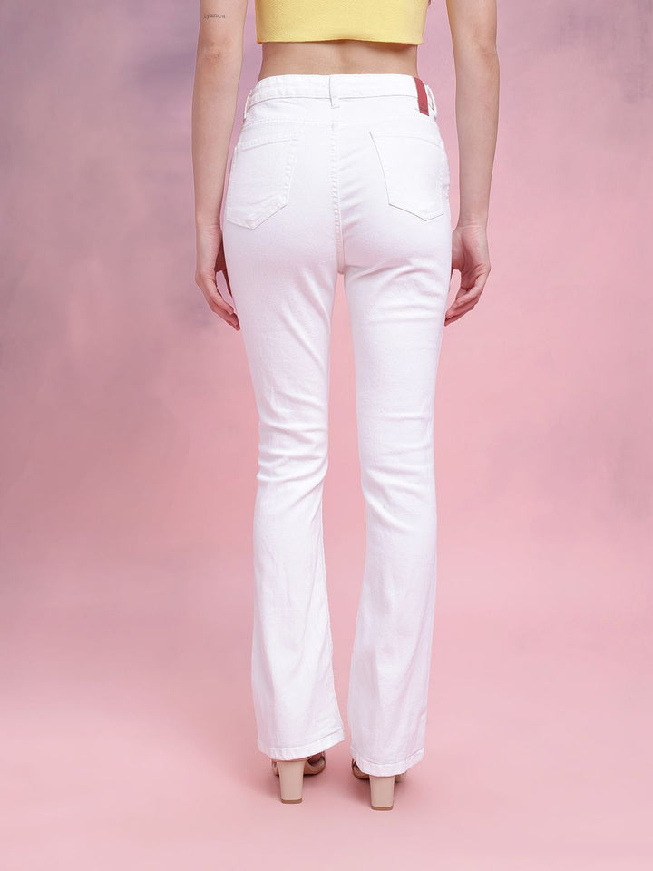 DressBerry Women Bootcut Mid-Rise Stretchable Jeans