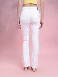 DressBerry Women Bootcut Mid-Rise Stretchable Jeans