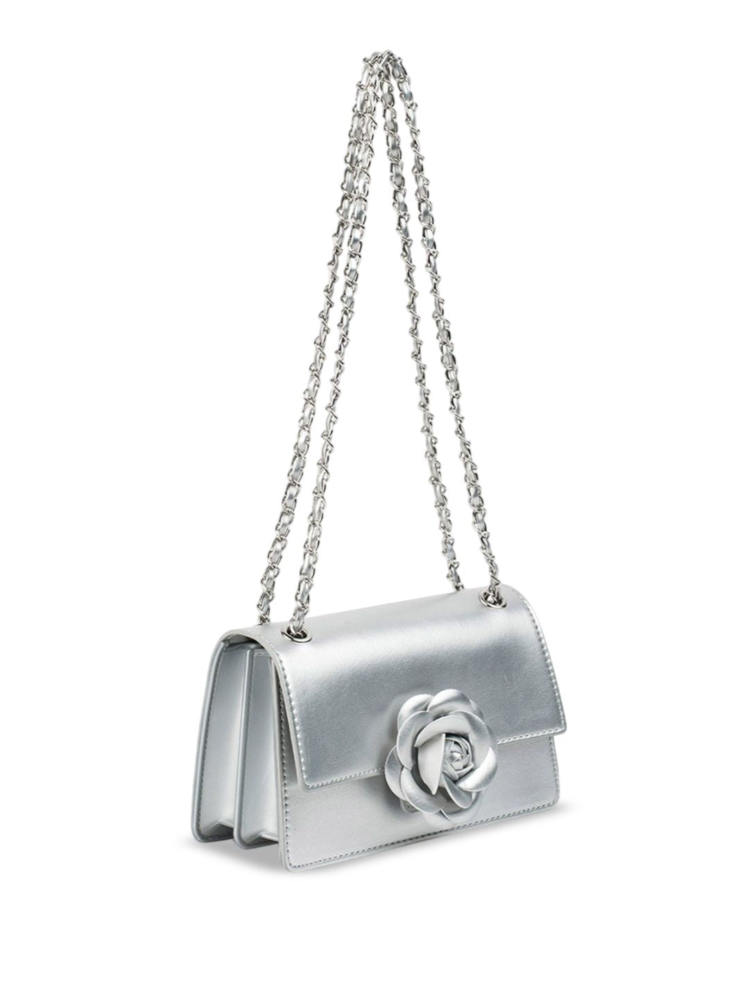 Lino Perros Structured Shoulder Bag with Quilted