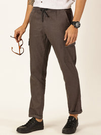 Thomas Scott Men Classic Cotton Linen Casual Trouser