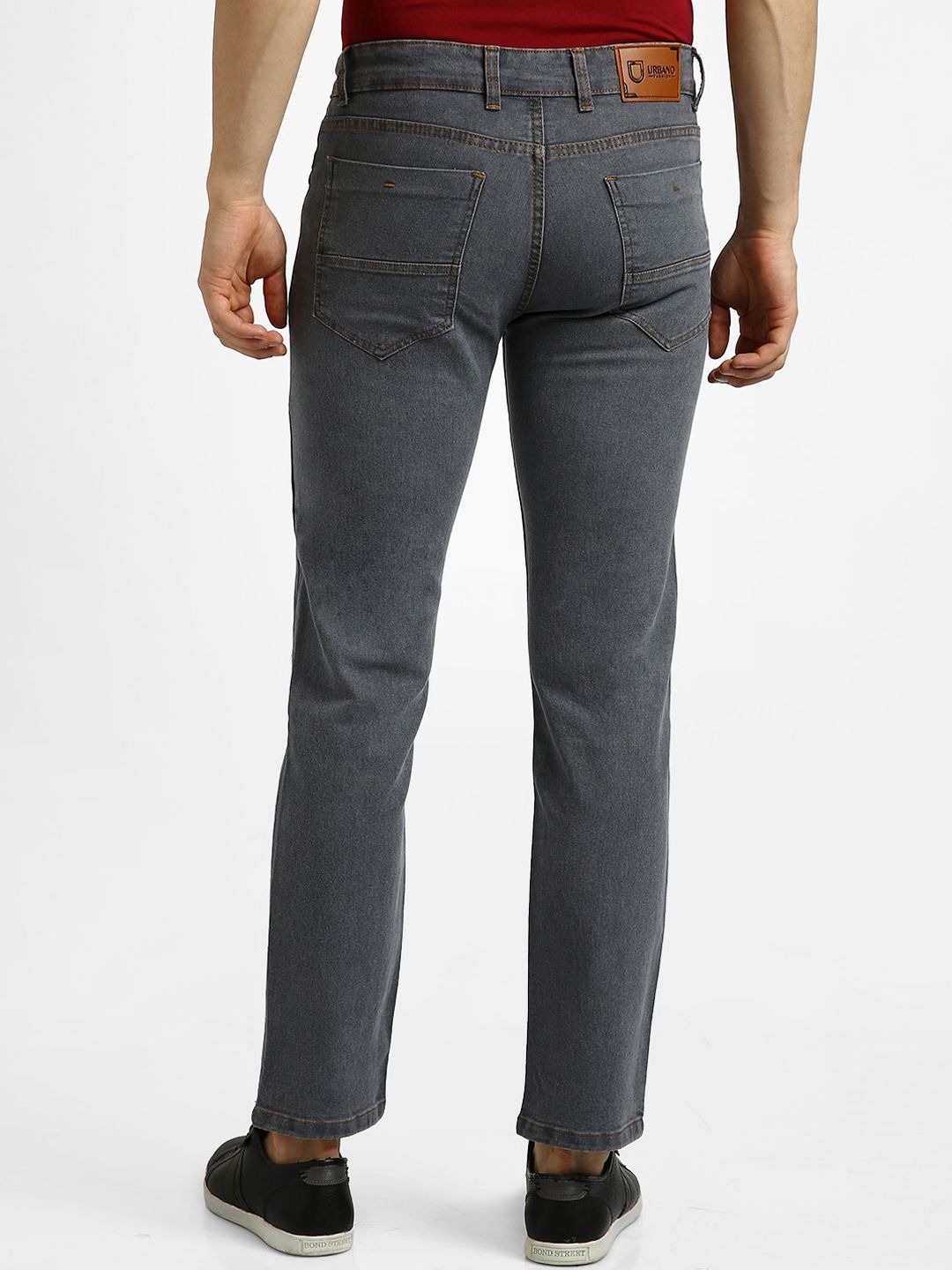 Urbano Fashion Men Mid-Rise Stretchable Jeans