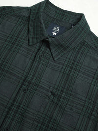 THE BEAR HOUSE Men Tartan Checks Opaque Relaxed Fit Pure Cotton Casual Shirt