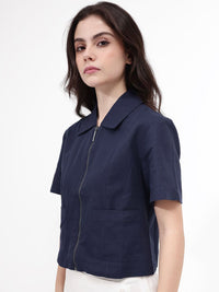 RAREISM Cotton Shirt Style Top