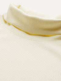 The Indian Garage Co Self Design Turtle Neck Drop-Shoulder Sleeves Sweatshirt