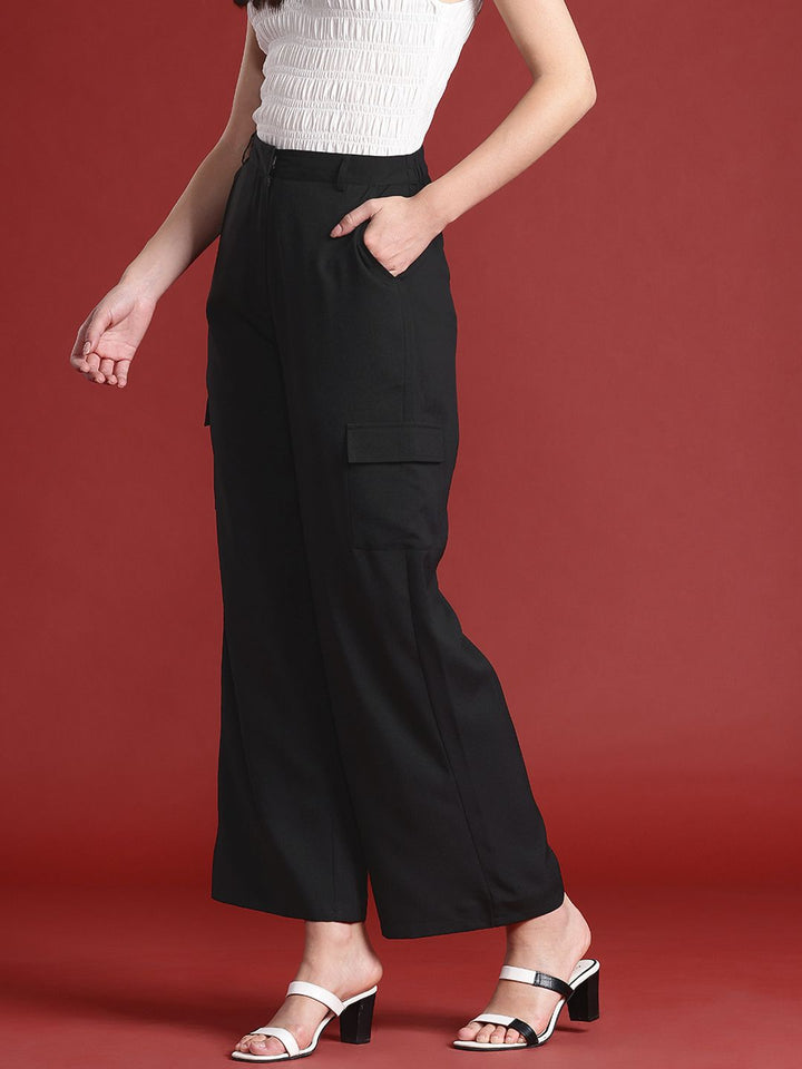 all about you Women Cargo Pockets Trousers