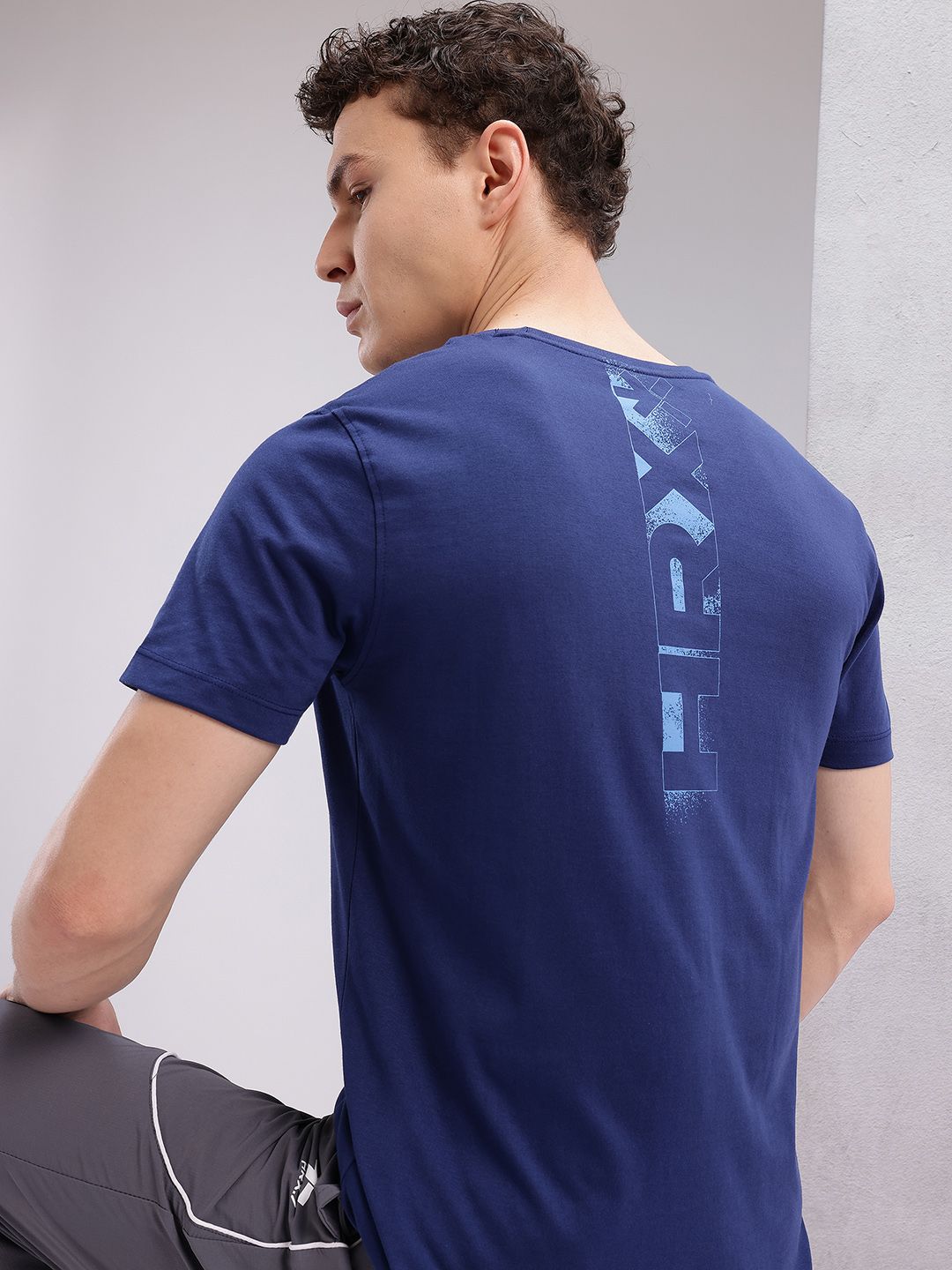 HRX by Hrithik Roshan Men Printed Training T-shirt