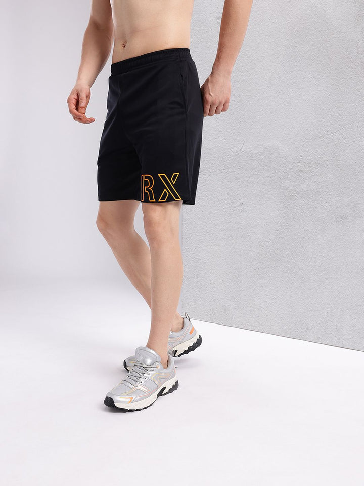 HRX by Hrithik Roshan Men Printed Rapid-Dry Training Shorts