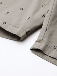 Thomas Scott Men Plus Saiz Biasa Fit Mirco Ditsy Bercetak Seluar Shorts Outdoor