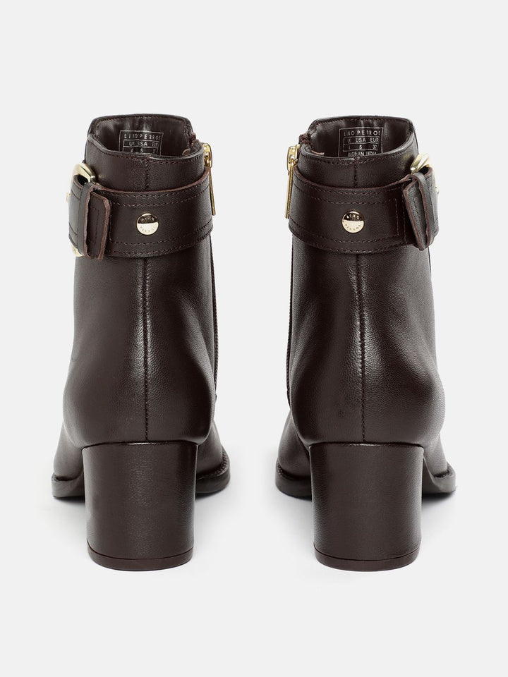 Lino Perros Women Mid-Top Block Heeled Regular Boots