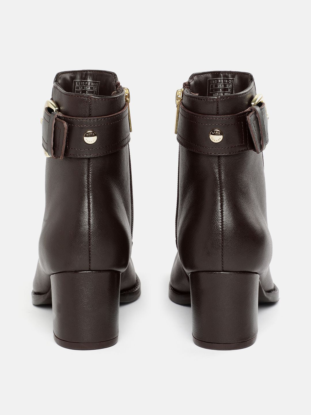 Lino Perros Women Mid-Top Block Heeled Regular Boots